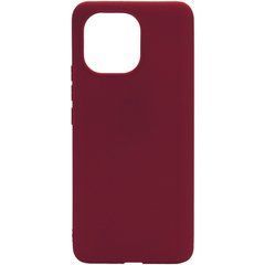 Защитный чехол TPU Softon для Xiaomi Mi 11 Lite / Mi 11 Lite 5G / 11 Lite 5G NE Бордовый