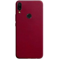 Захисний чохол TPU Softon для Xiaomi Redmi Note 7 Pro Бордовий