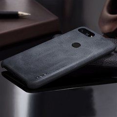 Защитный чехол X-level Vintage для Xiaomi Mi8 lite Черный