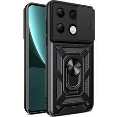 Захисний чохол Kvadrat Ring Lock для Xiaomi Redmi Note 13 4G Чорний
