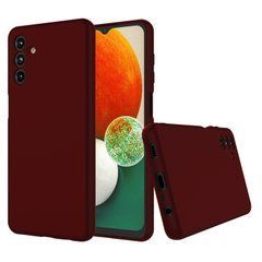 Защитный чехол Liquid Case Full Camera для Samsung Galaxy A04s Бордовый