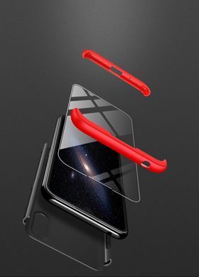 Захисний чохол GKK Full 360 для Samsung A015F Galaxy A01 Чорний / Червоний