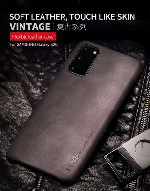 Захисний чохол X-level Vintage для Samsung G980F Galaxy S20 Чорний
