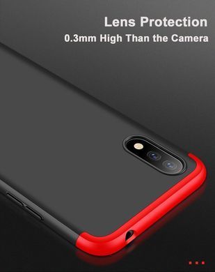 Захисний чохол GKK Full 360 для Samsung A015F Galaxy A01 Чорний / Червоний