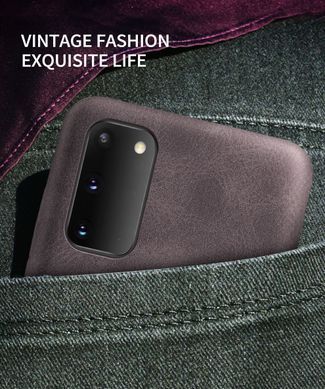Захисний чохол X-level Vintage для Samsung G980F Galaxy S20 Чорний