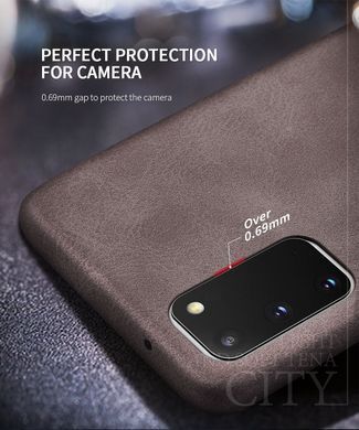 Захисний чохол X-level Vintage для Samsung G980F Galaxy S20 Чорний