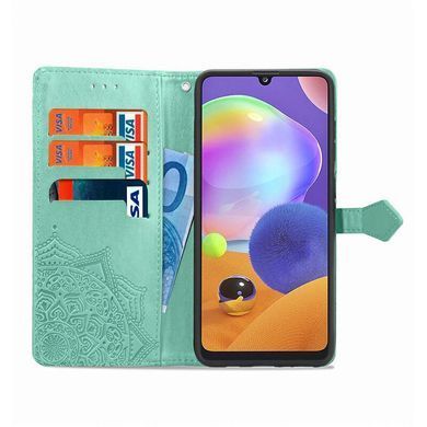 Чохол-книжка Art Book для Samsung A315F Galaxy A31 Бірюзовий