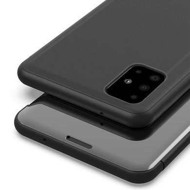 Чохол-книжка Clear View Mirror для Samsung A715F Galaxy A71 2020 Фіолетовий