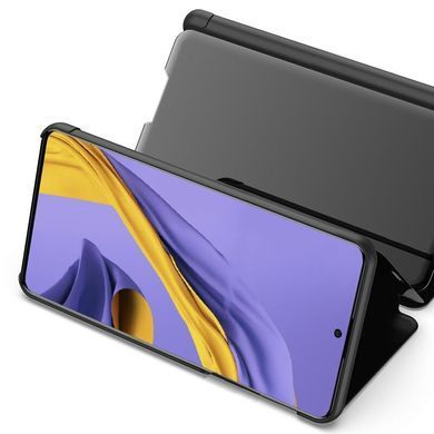Чохол-книжка Clear View Mirror для Samsung A715F Galaxy A71 2020 Фіолетовий