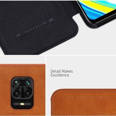 Чохол-книжка Nillkin Qin для Xiaomi Redmi Note 9 Pro / Redmi Note 9S / Redmi Note 9 Pro Max Чорний