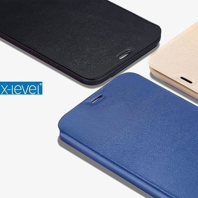 Чехол-книжка X-level FIB Color для Huawei Mate 10 Lite Золотистый