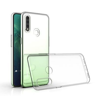 TPU чехол Strong Clear 0,5mm для Oppo A31 Прозрачный