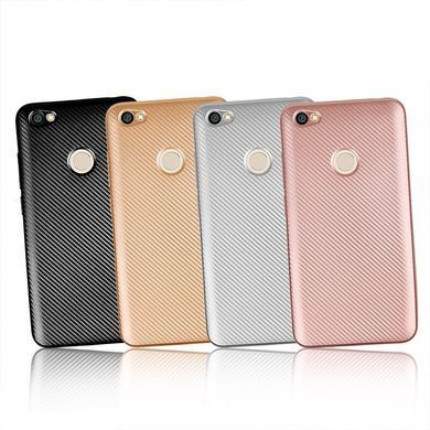 Защитный чехол Carbon TPU для Xiaomi Redmi Note 5A / Note 5A Prime Золотистый