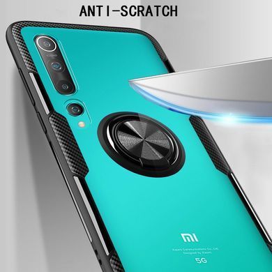 Захисний чохол Crystal Ring для Xiaomi Mi 10 / Mi 10 Pro Чорний