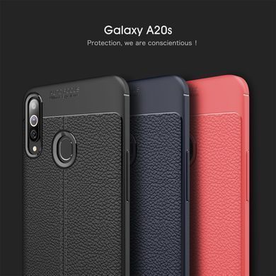 Захисний чохол Leather для Samsung A207F Galaxy A20S Синій