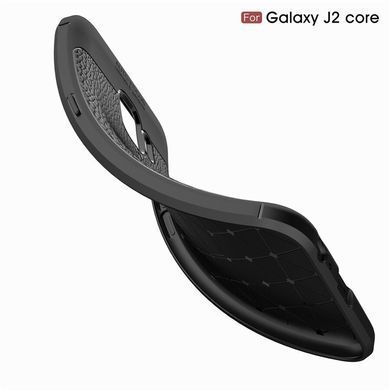 Захисний чохол Leather для Samsung J260 Galaxy J2 Core Чорний