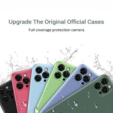 Захисний чохол Liquid Case Full Cover для iPhone 12 Pro (6.1") Бежевий