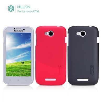 Защитный чехол Nillkin Frosted Shield для Lenovo A706 Белый