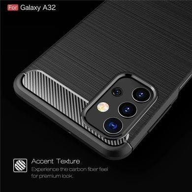 Защитный чехол Slim TPU для Samsung A325F Galaxy A32 4G Черный