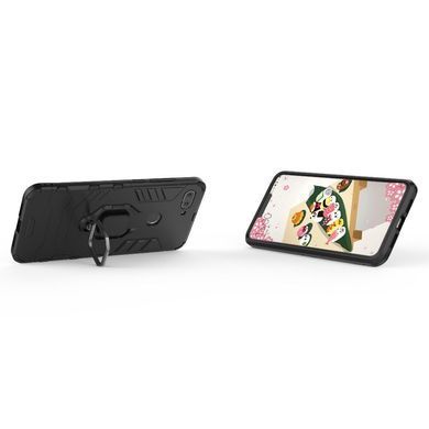 Захисний чохол Strong Guard Ring для Xiaomi Mi8 Lite Чорний