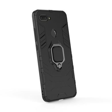 Захисний чохол Strong Guard Ring для Xiaomi Mi8 Lite Чорний