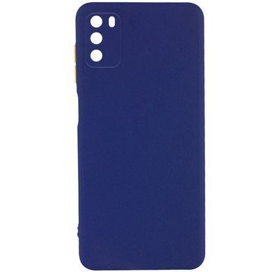 Защитный чехол TPU Livfully для Xiaomi Poco M3 Синий