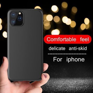 Захисний чохол TPU Matte для iPhone 12 Pro Max Чорний