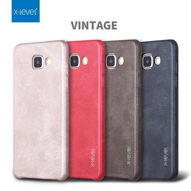 Защитный чехол X-level Vintage для Samsung A320F Galaxy A3 2017 Коричневый