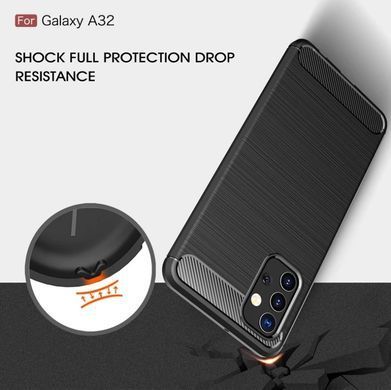 Защитный чехол Slim TPU для Samsung A325F Galaxy A32 4G Черный