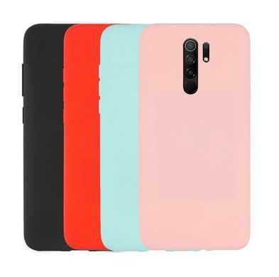 Защитный чехол TPU Matte для Xiaomi Redmi 9 Розовый