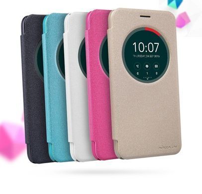 Чехол-книжка Nillkin Sparkle для Asus Zenfone 2 Laser (ZE550KL) Розовый