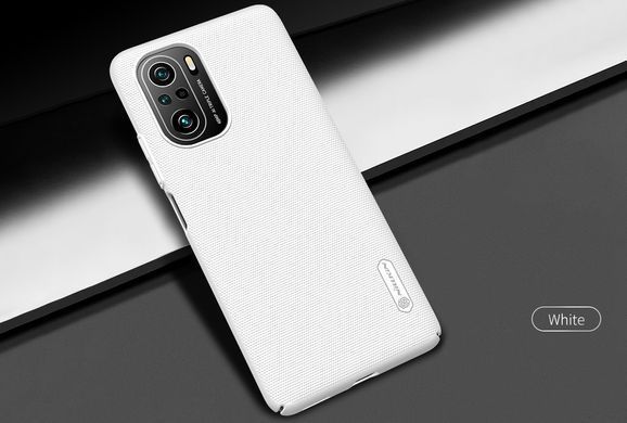 Захисний чохол Nillkin Frosted Shield для Xiaomi Redmi K40 / K40 Pro / K40 Pro Plus / Poco F3 / Mi 11i Білий