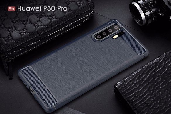 Защитный чехол iPaky Slim TPU для Huawei P30 Pro Синий