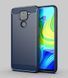 Защитный чехол Slim TPU для Xiaomi Redmi Note 9 / Redmi 10X Синий