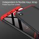 Защитный чехол GKK Full 360 для Xiaomi Redmi 7A Черный / Красный