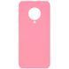 Защитный чехол Liquid Case Full Cover для Xiaomi Redmi K30 Pro / Poco F2 Pro Розовый