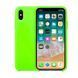Захисний чохол Original Liquid Case для iPhone XS Max Салатовий