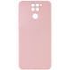 Защитный TPU чехол Softon Full Camera для Xiaomi Redmi Note 9 / Redmi 10X Розовый