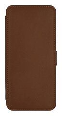 Чохол з натуральної шкіри Genuine Leather Book для Xiaomi Mi 10 Lite (без функції підставки) Коричневий