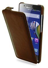 Чехол-флип IMUCA для Lenovo A536 / A358t Коричневый