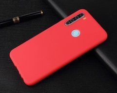 Защитный чехол TPU Matte для Realme 5 Pro Красный