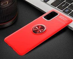 Захисний чохол Color Ring для Samsung A415F Galaxy A41 Червоний