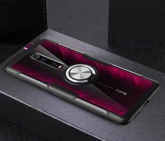 Защитный чехол Crystal Ring для Xiaomi Redmi K20 / K20 Pro / Mi 9T / Mi 9T Pro Черный