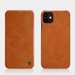 Чохол-книжка Nillkin Qin для iPhone 11 Коричневий