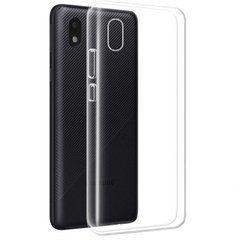 TPU чехол Strong Clear 0,5mm для Samsung A013F Galaxy A01 Core / M013F Galaxy M01 Core Прозрачный