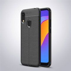 Защитный чехол Leather для Huawei Y6s 2019 Черный