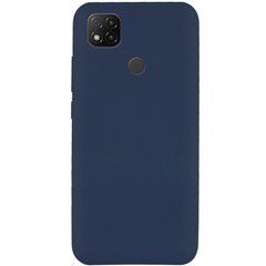 Захисний чохол Liquid Case Full Cover для Xiaomi Redmi 9C / Redmi 10A Dark Blue