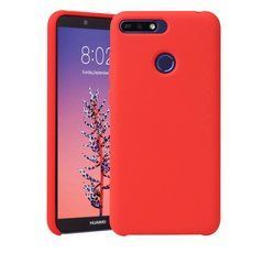 Защитный чехол Original Liquid Case для Huawei Y7 Prime 2018 Красный