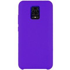 Захисний чохол Original Liquid Case для Xiaomi Redmi Note 9 Pro / Redmi Note 9S / Redmi Note 9 Pro Max Фіолетовий