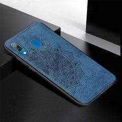 Захисний чохол Textile Decor для Samsung A205F Galaxy A20 / A305F Galaxy A30 2019 Синій